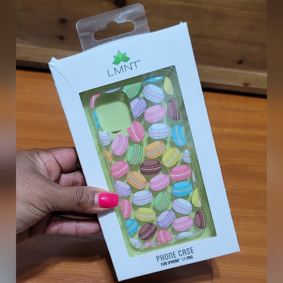 LMNT iPhone 11 PRO Macarons Clear Phone Case - Picture 1 of 3